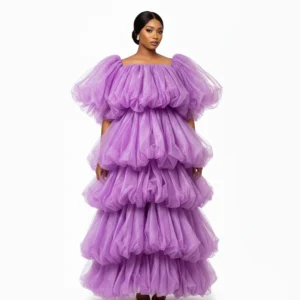 Amara Lavender Cloud Gown