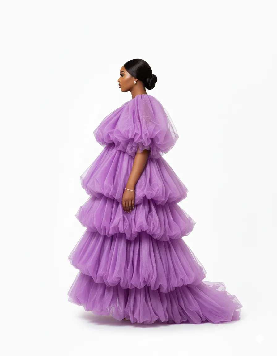Amara Lavender Cloud Gown - Image 3